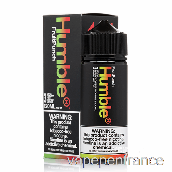 Punch Aux Fruits - Humble Juice Co - Stylo Vape 120 Ml 3 Mg